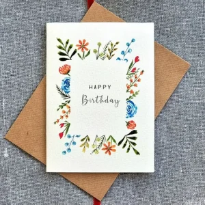 Custom Many Design Merry Christmas Greeting Cards Gold Foiled Digital Printing Magnetic Card