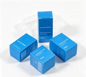 Custom Matching Inner Paper Sleeve Carton Full Print Outer Box for Complete Glass Bottle Packaging Set