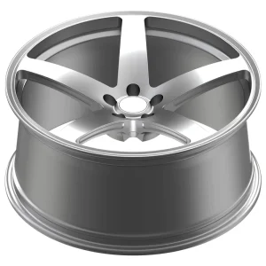 Custom Matt Silver Forged Alloy Rims 18 19 20 21 22 Inch 5×112 5×114.3 5×120 Wheels Fit Tesla Model 3 Y S BMW M3 M4 Audi Porsche