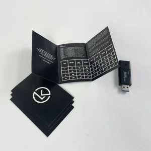 Custom Mini Tri-Fold Warranty Card Booklet Brochure Digital Printing Offset Paper Instruction Manual Pamphlet Leaflet
