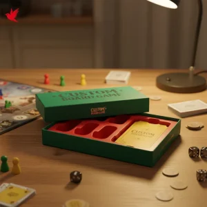 Custom Miniature Board Game Custom Design Printing Box Family Adult Kids Paper Board Game Ludo