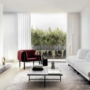 Custom Modern Minimalist Marble Villa Interior Design Blueprint 3D Rendering Deep Consulting