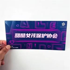 Custom Motion Lenticular Animation 3D Lenticular Stickers Printing 3D Lenticular Poster Cards 100pcs Decorative Stickers
