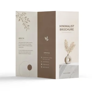 Custom Multi-Fold A4 Brochure and Leaflet Printing with Multiple Fold Options and Offset Printing