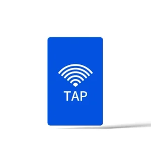 Custom NFC RFID Card Social Media Interface Waterproof PVC Magnetic Stripe 13.56MHz Hotel Business Use