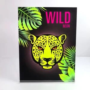 Custom Neon Ink Advertising Poster Fluorescent Color Branding Promotion Art Pictures Graphics Expo Printing Service