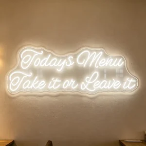 Custom Neon Sign LED Logo Light Illuminated Brand Sign Signage Display Rack Decor Solutions for Business Shopfront