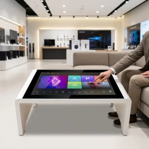 Custom OEM LCD Touch Table Interactive Digital Display Multi-Touch Screen for Retail Stores, Exhibitions, and Subway Use