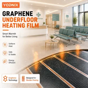 Custom OEM ODM Electric Underfloor Heating Film for House and Villa