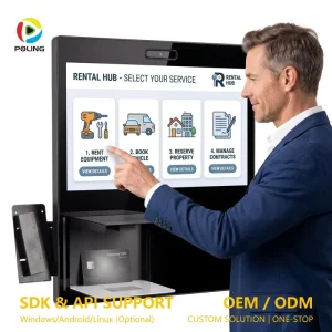 Custom OEM Self-Service Terminal for Document Registration and Smart Kiosk Projects