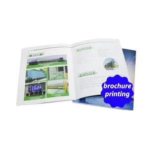 Custom Offset and Art Paper Brochure Flyer Pamphlet Instruction Manual Printing Service