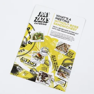 Custom Online Shop Retail Stores Customer Package Inserts Beautician for Marketing Real Estate Agent Printing Flyers Brochures