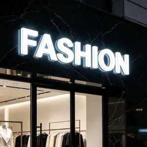 Custom Outdoor Illuminated 3D Metal Channel Letter Sign for Storefront