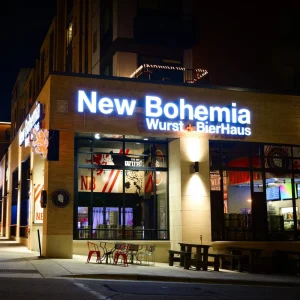 Custom Outdoor Store Front Signs Board 3D LED Logo Outside Business Signage Hotel Channel Letter Storefront Shop LED Sign