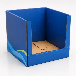 Custom PDQ Display Box Corrugated Cardboard Retail Display Packaging Box OEM Printed Shelf Ready Display Solution