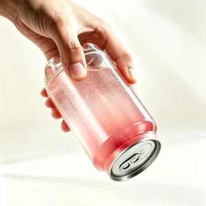 Custom PET Cans Packaging Beverages Easy Open End Tea Soda Coffee Carbonated Drinks Mineral Water Fruit Juices with Aluminum Lid