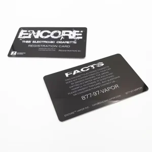 Custom PVC Business Card Plastic Printing Custom Gift Cards for Business Promotions