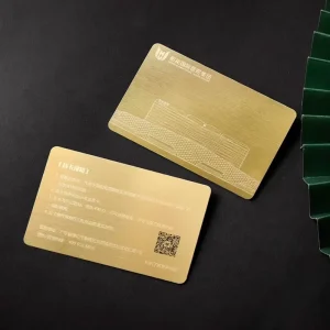 Custom PVC Business Cards Minimalist Design Waterproof and Durable Business Card Production