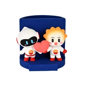 Custom PVC Dragon Mascot Figure 3D Cartoon Character IP Mascot Collectible Blind Box Toy
