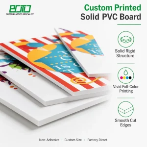 Custom PVC Foam Board UV Printing Sign Die Cut Service Advertising Poster Board For Event Retail Store Trade Show Promotion
