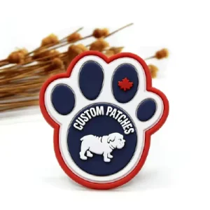 Custom PVC Label Patches Washable Roll for Garment Bags Shoes Branding