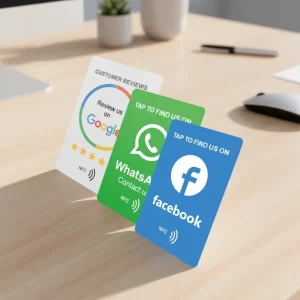 Custom PVC RFID NFC Business Card 13.56MHz