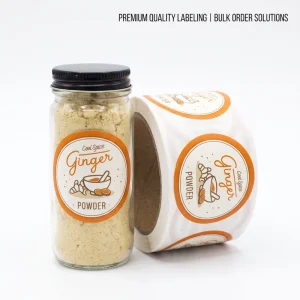 Custom PVC Sticker Bottle Packaging Labels Durable Waterproof Self-Adhesive Labels For Seasonings & Condiments Product Packaging