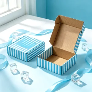 Custom Packaging Boxes Luxury Printed Paper Box Custom Cosmetic Mailing Carton Corrugated Box With Custom Logo