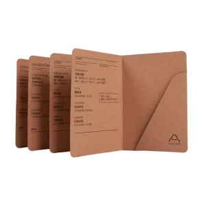 Custom Paper Hotel Key Card Holders Bag with Envelope & Sleeve for Motel Business Use Custom Size & Design