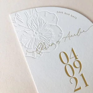 Custom Paper Wedding Greeting Card Small Business Card Printing Personalized Origami Thank You Card