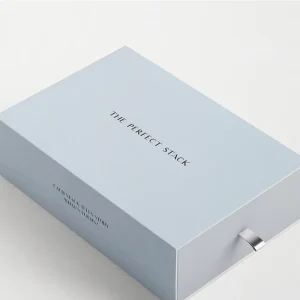 Custom Pattern Custom Decoration Process Printed Logo Coated Paper Gift Packaging Luxury Drawer Storage Box
