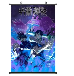 Custom Pattern Rolled Fade Resistant Anime Poster Home Bedroom Wall Art Picture