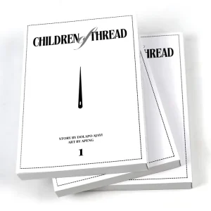 Custom Perfect Binding Book Printing Premium Graphic Novel Comic Book Softcover Manga Printing Art Paper UV Printing Hot