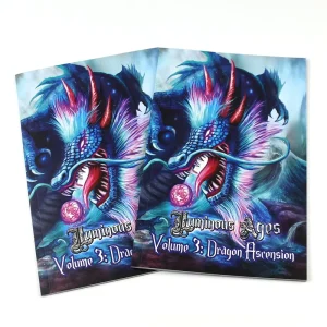 Custom Perfect-Bound Comic Book Printing, Glue-Bound Full-Color Illustrated Manga Fiction Softcover for Publishers, OEM