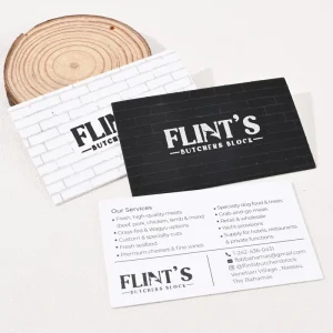 Custom Personalized Design Letterpress Printing Business Card Matte Luxury Business Cards with Logo