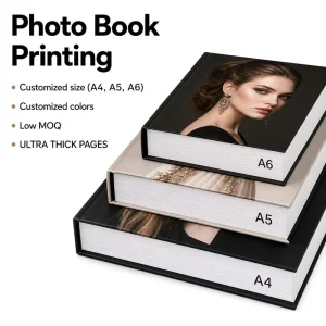 Custom Personalized Print Full Color Luxury Hard Cover Book Hardcover Photography/Art/Coffee Table Book Printing