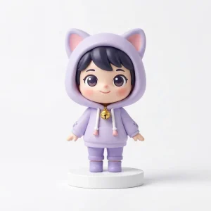 Custom Plastic PVC Figures Cute 3D Anime Action Toy Customized Cartoon Mascot Model for Gift Collection