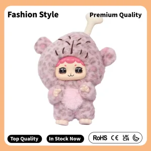 Custom Plush Keychain Original Cartoon Plush Doll Keyring Custom Logo Soft Plush Pendant Promotional Gift Plush Toy