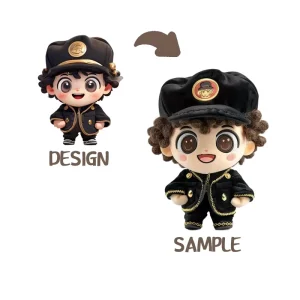 Custom Plush Stuffed Toy Factory Producing Character Dolls for Publishing Brands and Creative IP