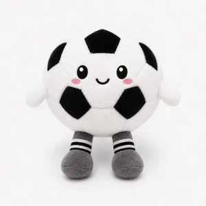 Custom Plush Toy Design to Sample Soft Stuffed Soccer Ball Professional OEM ODM Service for Football Soccer Game Mascot