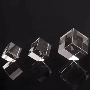 Custom Popular Rubik’s Cube K9 Blank Crystal Block for 3D Laser Engraving
