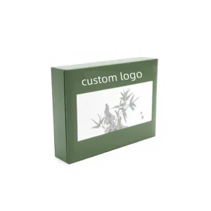 Custom Portable Rigid Packaging Box for Gift Sets with Magnetic Closure Sponge Lining Luxury Paper Case Flip Lid Sub Box Design