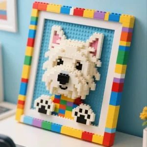 Custom Portrait Building Block Set Personalized Photo to Figure MOC Model DIY Creative Collectible Gift Toy Decoration