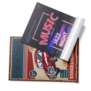 Custom Poster A0 A1 A2 A3 A4 Paper Printed Colorful Movie Music Business Promotion Poster Printing