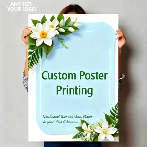 Custom Poster A0 A1 A2 A3 A4 Paper Printed RGB Colorful Movie Music Business Film Product Promotion Poster Printing