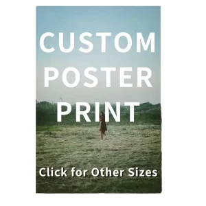 Custom Poster (A1 A2 A3 A4 Sizes) Anime Wall Decor Living Room Office Bedroom Paperboard Fancy Paper Printed