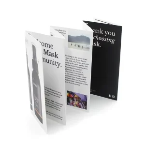 Custom Premium Brochure Printing Flyer Brochures Booklet Leaflet Poster for Business Product Printing Services