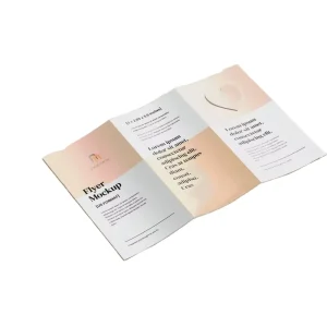 Custom Premium Coated Offset Paper Flyer Catalogue Pamphlet Brochure Booklet Instruction Manual Leaflet Printing with Logo