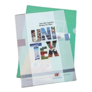 Custom Presentation Folder, Two-Pocket Letter Size A4 Paper File Folder for Contract Documents