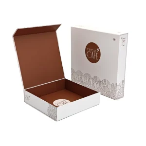 Custom Print Eco Friendly Magnetic Gift Box for Small Food and Cafe Businesses